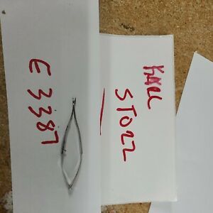Karl STORZ Ophthalmic E3387 Vannas Scissors, Curved, Blunt Tips Good condition