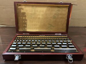 Mitutoyo Gauge Block Set No. 516-939-10, 1.0005-100