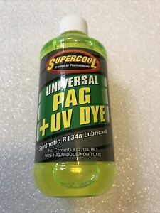 TSI Supercool Universal PAG UV Dye Synthetic R134a Lubricant 8oz 27880 New