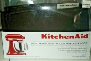 KitchenAid KSMCT1OB Fitted Stand Mixer Cover - Onyx Black