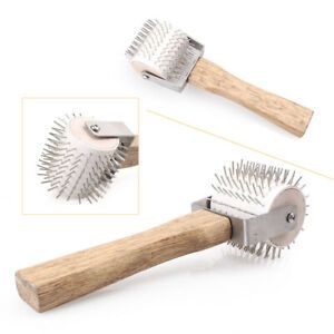 Beekeeper Uncapping Steel Needle Roller Bee Comb Honey Extracting Beekeeping