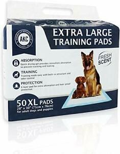 50 Absorb Extra Large Pets Training Pads XL Pet Puppy Dog Pad Potty No Leak Pee
