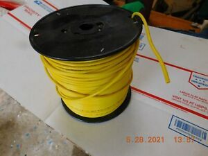  #12 awg  Kris Tech Copper PE30  7 str Tracer Wire Yellow / 500ft  free shipping
