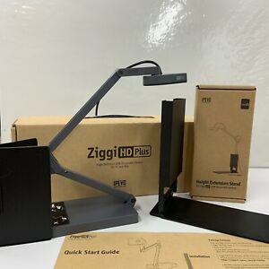 Ipevo Ziggi-HD Plus High-Definition USB Document Camera &amp; Height Extension Stand