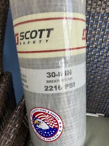 New SCOTT 30 MINUTE SCBA bottle 2216# Manufacture date 12/2020