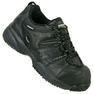 Nautilus Mens N2121 Avenger Safety Toe EH Work Shoe Sz 7M Black Waterproof NWOB