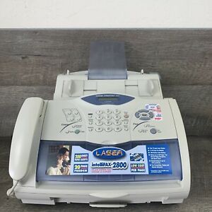 Brother IntelliFAX 2800 FAX2800 Laser Plain Paper Phone Copy Fax Machine