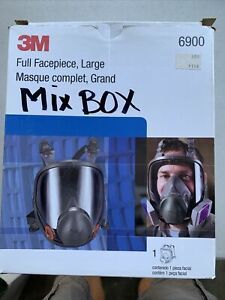 3m 6900 Large Full Face Respirator Used