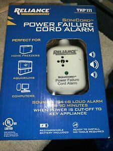 Reliance Controls SoniCord THP111 Power Failure Cord Alarm Cord