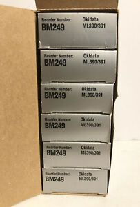 Lot of 6 Brand New Nu-Kote BM249 Okidata Microline ML 390/391