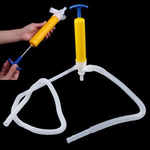 Fuel Oil Diesel Hand Siphon Pump Manual Hand Transfer Petrol Liquid Fluid Pum Lp