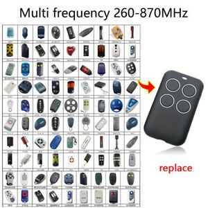 280-868MHz Universal Fix Rolling Gate Garage Door Remote Control compatible SYU