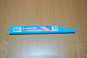 Staedtler Mars Micrograph 0.3mm 3H Lead Refill, minimum 5 pieces
