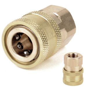 1Pc 1/4&#034; Female NPT Brass Quick Connect Coupler Tool for Pressure Was_IJHAfi