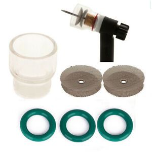 6pcs/Set Welding Tool Kit Heat-Resistant TIG Fit For WP-9 WP-17 18 26 Gas Lens