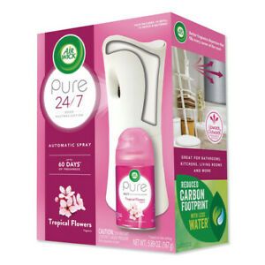 AIR WICK 62338-97290 Freshmatic Auto Pure Starter Kit, 3.33x3.53x7.76, Wht,