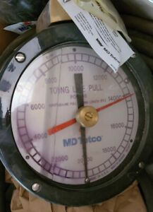 National Oilwell Varco NOV MD Totco H6E-22 Indicator &amp; Tension Load Cell 20k New