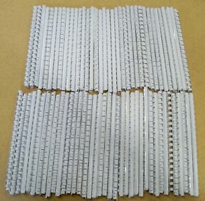 Plastic Binding Combs  3/8&#034; White Lot of 100