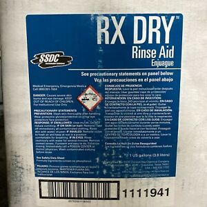 CASE 2 US GAL RINSE AID SSDC KAY  DISHMACHINE  NEW 1111941 Free Shipping