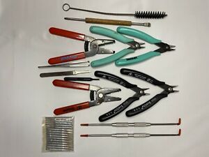 Soldering Tools 13 pieces plus 14 tips Xcellite Ungar Marshall T Stripper