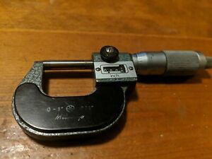 Mitutoyo 193-201 0-1&#034; .001&#034; Digit Counter Digital Outside Micrometer - Japan