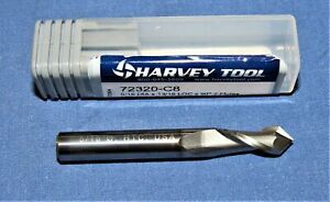 HARVEY TOOL Carbide drill mill 5/16 dia. x 90 deg TlB2 coated