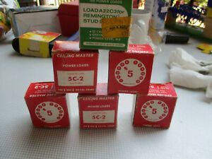 CEILING MASTER  22 Cal Red Power Loads, Power Level 5, , 5-100/Box PLUS 1/2 BOX