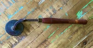 BOOKBINDING ROLL DECORATIVE GOLD WHEEL hand Tool - Antique Vintage