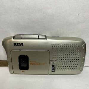 RCA Portable Personal Micro cassette Tape Voice Recorder Player RP3538R-C TESTED