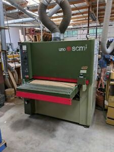 SCMI 2 Head 36&#034; Wide Belt Sander