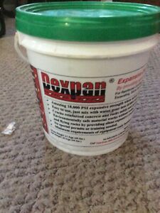 Dexpan Expansive Demolition Grout 44 Lb. Bucket For Rock Breaking, Concrete Cutt