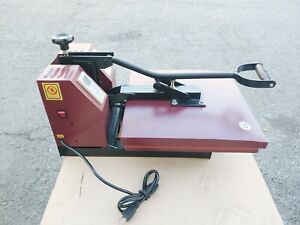 Digital Heat Press Transfer Screen Printing Machine model QX-A1 RED NEW