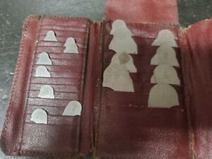 Vintage The Lufkin Rule Co Radius Gage 24pc Set No. 77C 1/32-1/2” USA Incomplete