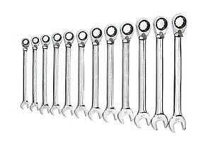 GearWrench 9620 12 pc. Metric Reversible Combination Ratcheting GearWrench Set