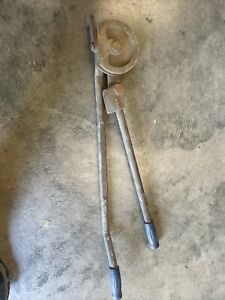 Vintage 5/8&#034; OD 2-1/4&#034; Radius Tube Pipe Bender Lever Type