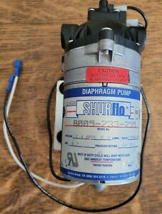SHURflo 8005-733-255 Demand Pump 1.4 gpm 60 psi 115VAC 0.7A