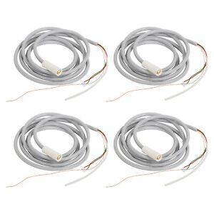 4PC Dental Detachable Scaler Handpiece Cable Tube Tubing Hose Fit EMS