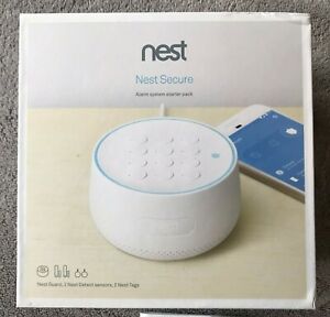 Nest Secure Alarm System Starter Pack (Nest Guard, 2x Nest Detect &amp; 2x Nest Tag)