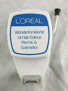 Vtg 1970s L&#039;OREAL Wonderful World Hair Color, Perms &amp; Cosmetics Tape Dispenser