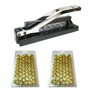 Interstate Pneumatics H8-KIT Heavy-Duty Bench Crimper H8 with Ferrules 50pk 0...