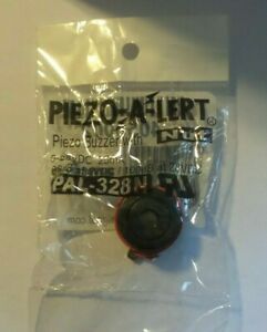 NEW AMSECO POTTER PIEZO-A-LERT BUZZER WITH NUT 5-28VDC PAL-328N 25MA RV CAMPER