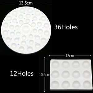 Dental Porcelain Ceramic Mixing Watering Plate Wet Tray 12/36 Moisturizing Plate