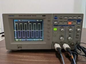 Iwatsu Digital Oscilloscope DS-5102 25MHz 400MS /s With Power cord &amp; 2 probes