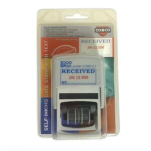 COSCO 2000 PLUS Self-Inking Date Stamp For Dates