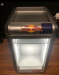 Red Bull Mini Fridge NEW/BOX Advertising Countertop Refrigerator College Mancave