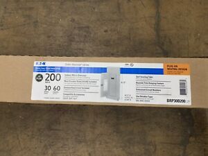 Indoor Main Breaker Panel 200A , 1p, 30s 60c, Main Breaker 25 kAIC Included