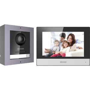 Hikvision DS-KIS602 Modular IP Video Intercom Kit 7&#034; Indoor station