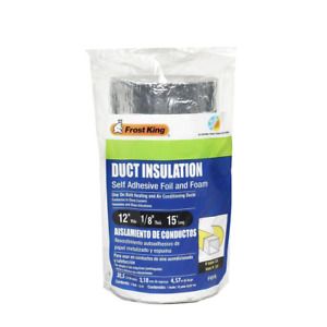 E/O 12 in. x 15 ft. Self-Stick Foam/Foil Duct Insulation