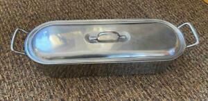 STAINLESS STEEL MEDICAL INSTRUMENT STERILIZER, TRAY WITH LID