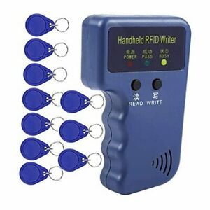 HERNAS Upgraded ID Card Programmer, Handheld 125KHz RFID Reader Writer